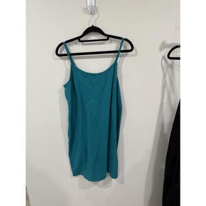 Torrid Teal Spaghetti Strap Dress Size 2